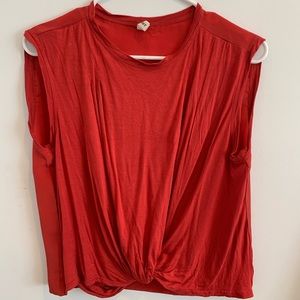 Anthropologie Tiny Blouse - Red